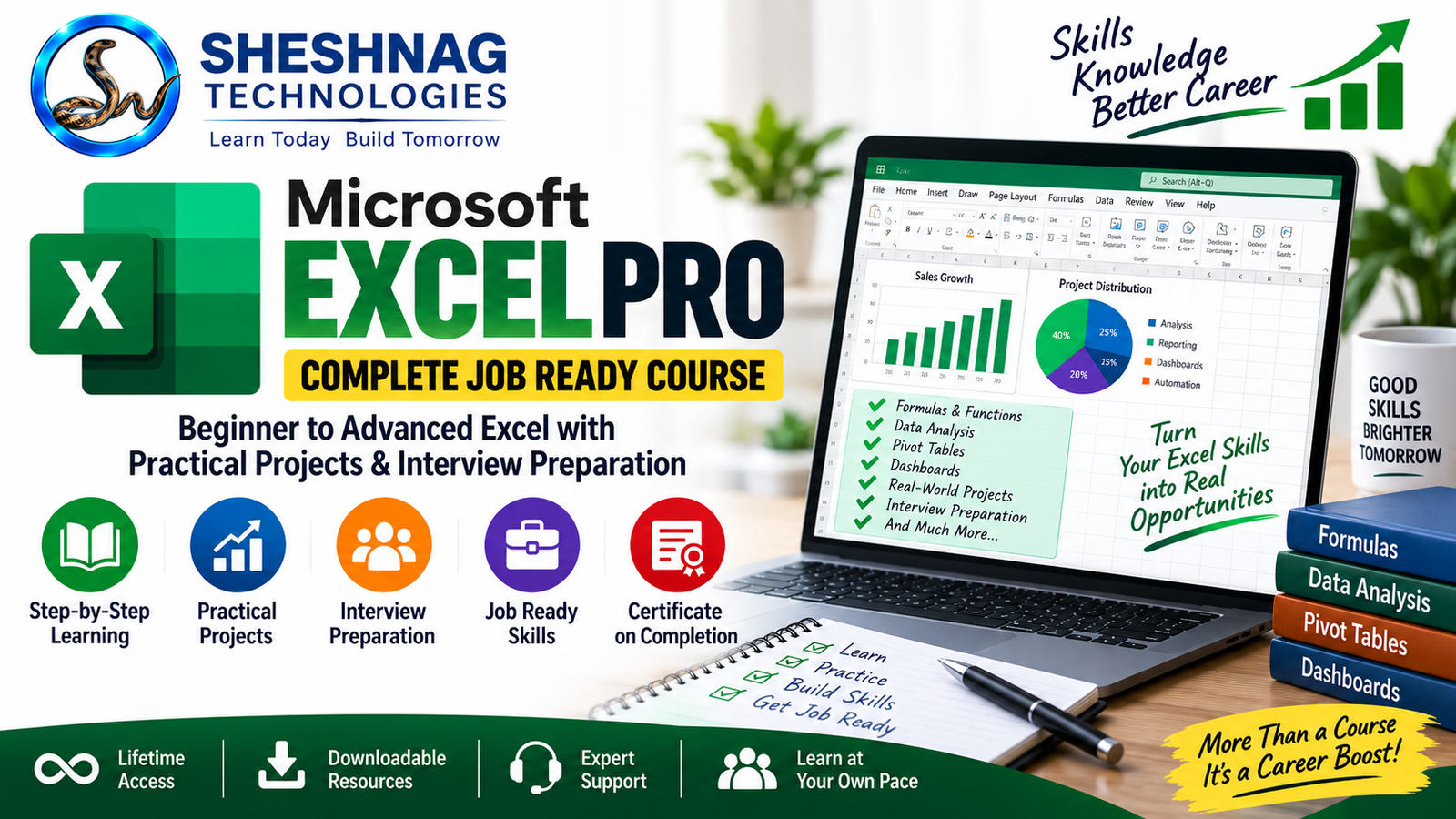 Microsoft Excel Pro — Complete Job Ready Course
