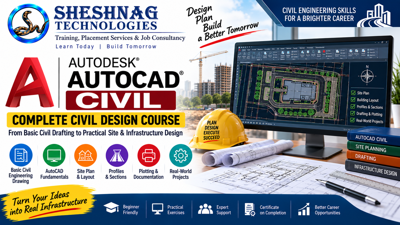 AutoCAD Civil — Complete Civil Design Course